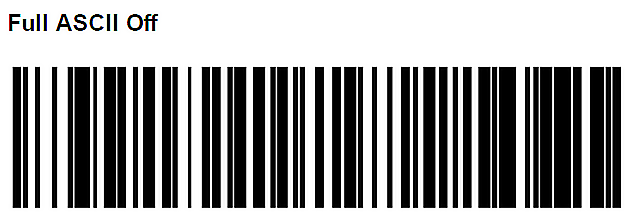 Full ASCII Off barcode.