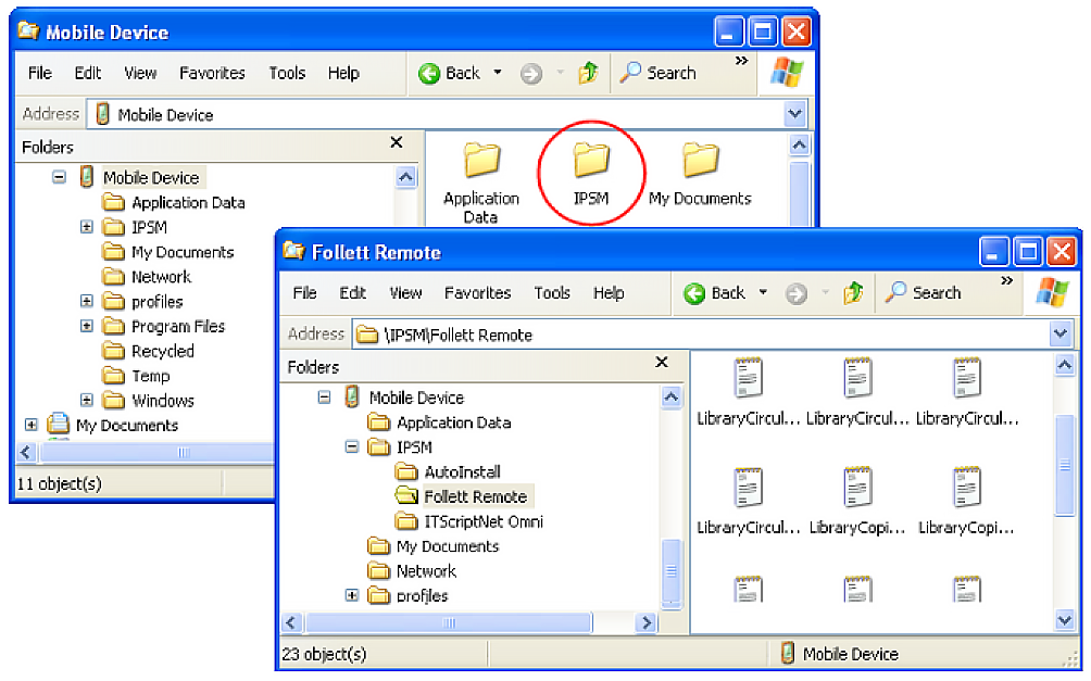 Drag and drop Follett Remote to workstation.